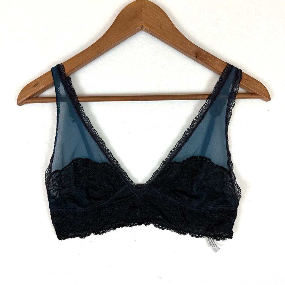 Free People Intimately Midnight Lace Bralette - Picture 3 of 11